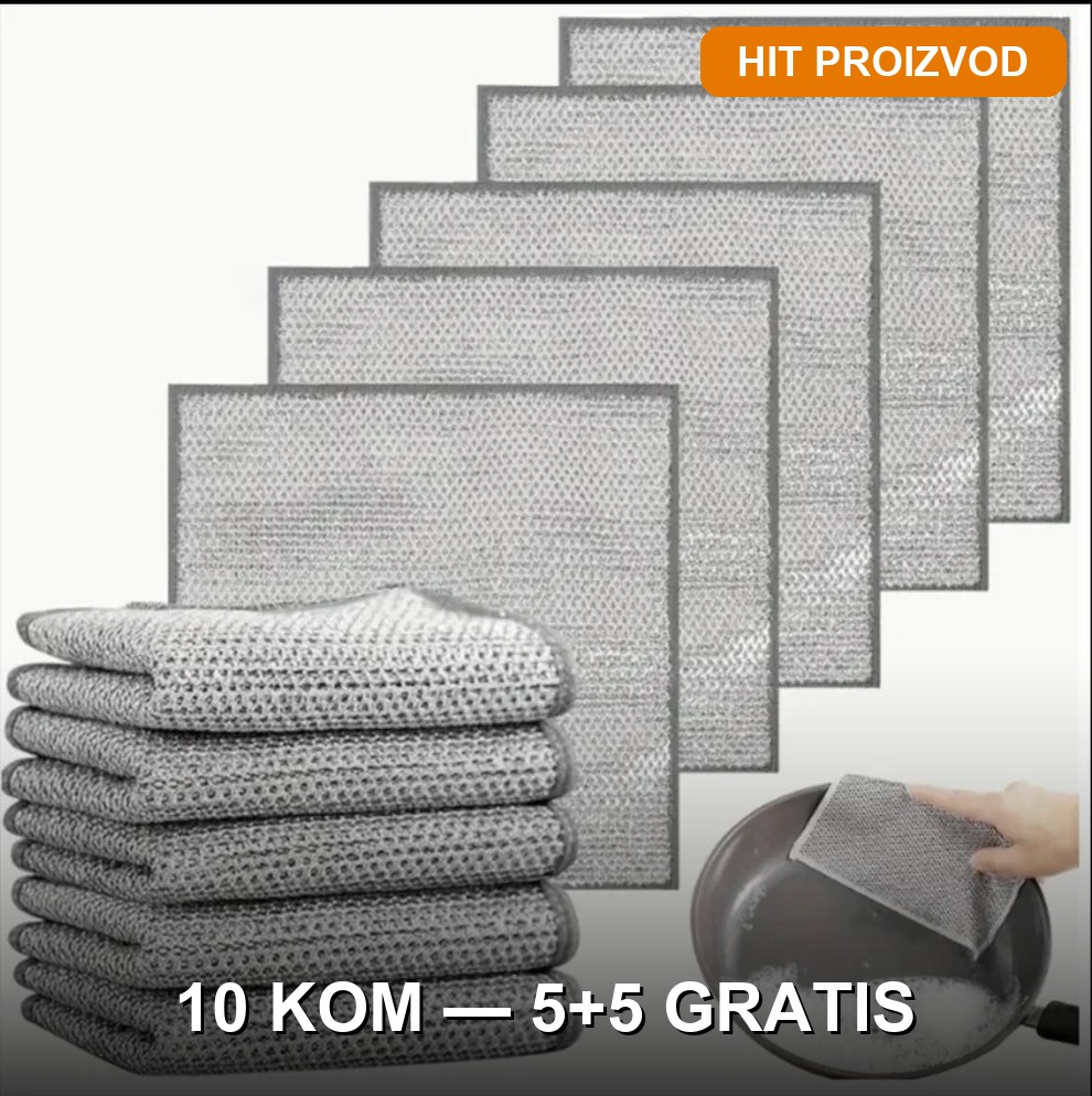 celicne-krpe-za-ribanje-glavna-slika.jpg Čelične krpe za ribanje od nerđajuće žice — 5+5 GRATIS (10 komada)