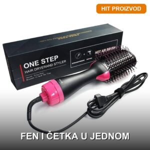 Četka za feniranje 2u1 — Fen i četka u jednom uređaju
