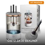 Električni Čistač Četkica za Šminku sa Ultrasoničnim Vibracijama - prednja strana