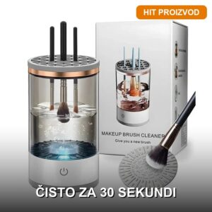 Električni Čistač Četkica za Šminku sa Ultrasoničnim Vibracijama