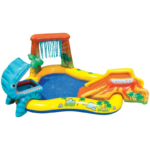 INTEX Dino Play Centar – Dečiji Bazen sa Toboganom i Prskalicama - Deciji Bazen Sa Toboganom 3.Png