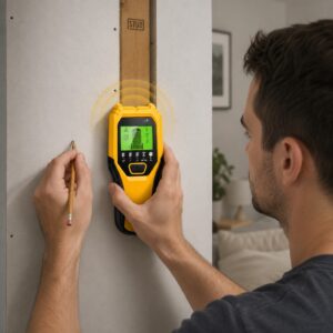 Digitalni Detektor Instalacija i Greda 5u1 – Otkriva Kablove, Metal i Drvo do 60mm - Digitalni Detektor Instalacija Lcd Ekran Detalj.Jpg