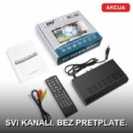 Digitalni TV Prijemnik DVB-T2 Set Top Box – HDMI, USB snimanje, sve besplatne kanale
