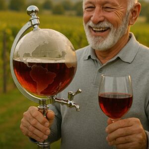 Dispanzer za piće u obliku globusa sa slavinom — 3.5L
