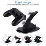 Dualni punjač za PS4 džojstik sa LED indikatorima i držačem za kontrolere - slika 4