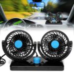 Dupli Ventilator za Auto i Kombi 12V — Efikasno Hlađenje Kabine