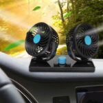 Dupli Ventilator za Auto i Kombi 12V — Efikasno Hlađenje Kabine - Dupli Ventilator Za Auto 12V 2.Jpeg