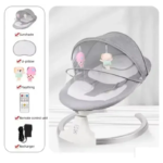 BabySwing Jaje – Električna Njihalica za Bebe sa Bluetooth Vezom - Elektricna Njihalica Za Bebe 6.Png