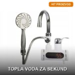 Električna protočna slavina sa tušem i digitalnim ekranom 3000W