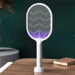 Električni reket protiv komaraca sa UV lampom 3000V — 2u1 reket i automatska lampa - Elektricni Reket Protiv Komaraca Sa Lampom Slika 5.Jpg