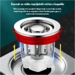 Filter Protiv Mirisa iz Odvoda sa Klapnom – Set 2 Komada
