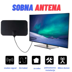 Sobna HDTV Antena – Besplatni Domaći Kanali Bez Pretplate! - Glavna Slika Tvantena.Webp