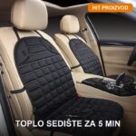 Grejač auto sedišta 12V – Presvlaka sa grejanjem za automobil