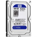 Hard disk 500GB - prednja strana