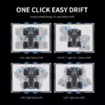 RC Drift Tenk na Vodene Kuglice – 4x4, Upravljanje Pokretom Ruke, 360° Rotacija, LED Efekti - slika 9