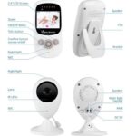 Kamera za Bebe Kmoon 880N sa Monitorom i Merenjem Temperature - slika 6