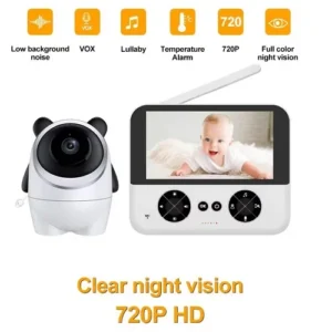 Danmini HD Baby Monitor – Kamera za Bebu sa WiFi i 4,3" Monitorom - Kamera Za Bebu Sa Monitorom 2.Webp
