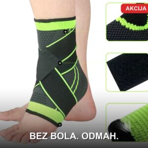 Kompresioni steznik za zglob sa 3D ortopedskom podrškom