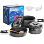 Kuhinjski Set za Kampovanje – Kompletna Mini Kuhinja za Prirodu