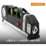 Laserska Libela 3 u 1 – Libela, Laser i Metar u Jednom Alatu