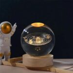 LED Sfera Lumaball — Kristalna Kugla sa Projekcijom Svemira - Led Sfera Lumaball Projekcija Detalj.Jpg