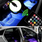 Magična LED svetla za auto — 8 boja sa daljinskim upravljačem - Led Svetla Za Auto Enterijer Montaza.Jpg