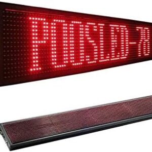 LED Svetleća Reklama Crvena 100×20 cm – Upravljanje Putem Aplikacije - Led Svetleca Reklama Crvena 2.Jpg
