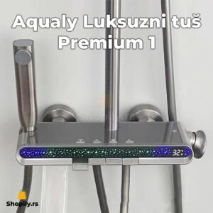 Aqualy Premium 1 Luksuzni Tuš sa LED Displejom i Hidromasažom