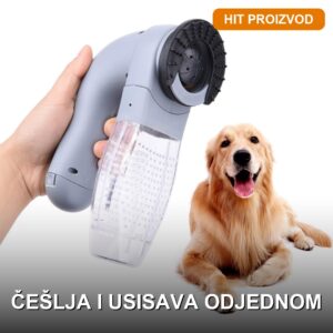 Magični Pet Vac – Bežični usisivač za dlake ljubimaca sa gumenim nastavkom
