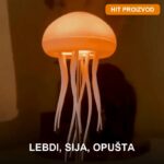 Meduza Lampa sa LED Ambijentalnim Osvetljenjem i Efektom Plutanja