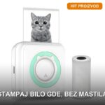 Mini Bluetooth Printer za telefon — štampa bez mastila