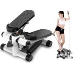 Mini Steper sa Trakama za Vežbanje – Fitness Sprava za Kućni Kardio Trening - Mini Steper Trake Za Ruke Detalj.Jpg