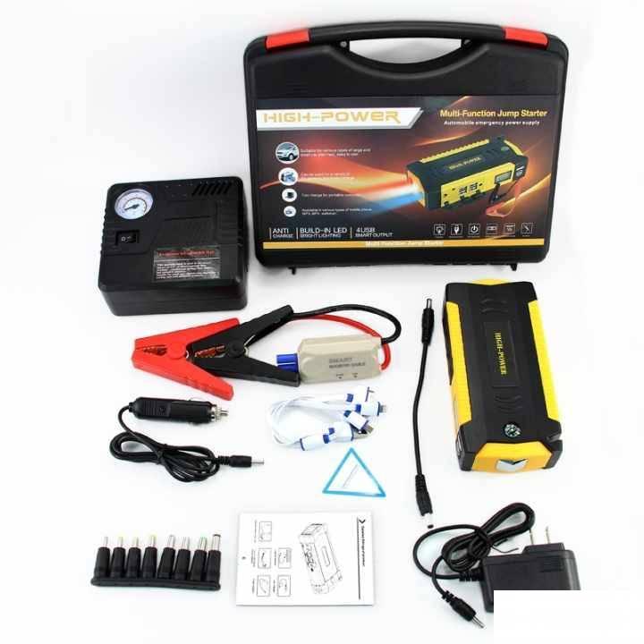 mobilni-punjac-starter-akumulatora.jpg Starter Akumulatora sa Kompresorom – Mobilni Punjač i Jump Starter za Auto