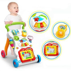 Muzička Hodalica za Bebe Music Walker — Igračka za Prve Korake - Muzicka Hodalica Za Bebe Music Walker Detalj Dugmica.Jpg