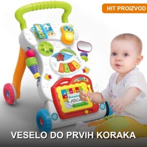 Muzička Hodalica za Bebe Music Walker — Igračka za Prve Korake