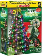 Tree Dazzler Novogodišnje Sijalice za Jelku – 64 LED, 8 Nizova - Novogodisnje Sijalice Za Jelku 3 1.Jpg