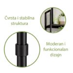 Organizator za Kupatilo Iznad WC Šolje – Čelična Polica 160 cm - Organizator Za Kupatilo 2.Jpg