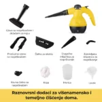 Lux Paročistač za čišćenje pod visokim pritiskom Zuti - slika 3