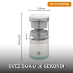 Prenosivi električni sokovnik za voće i povrće — kompaktan blender za sok u pokretu