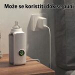 Prenosivi grejač za bebine flašice sa regulacijom temperature i baterijom 6000 mAh - slika 3