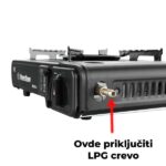 Prenosivi Mini Šporet na Plin sa Piezo Paljenjem i Torbicom za Nošenje - slika 6