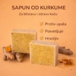 Prirodni sapun od kurkume za čistu i ujednačenu kožu - slika 3