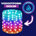 Rgb lampice za jelku 10m sa mobilnom kontrolom + daljinski - Psdp3 1.Jpg