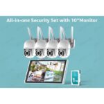 Bežični PTZ Video Nadzor – 4 Kamere 3MP i Monitor 10,1" - Ptz Video Nadzor Sa Monitorom 2.Jpg