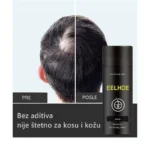 Puder za Gušću Kosu sa Keratinskim Mikrovlaknima – Crna i Tamno Braon