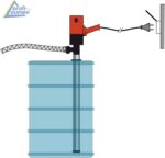 Električna Prenosiva Pumpa za Istakanje Ulja i Goriva iz Bureta 200/220L - Pumpa Za Istakanje Ulja Iz Bureta 7.Jpg