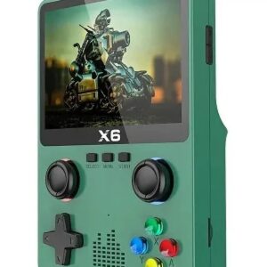 Retro džepna konzola X6 sa 10.000+ igrica i 11 emulatora — 3.5 inča ekran - Retro Dzepna Konzola X6 Ekran Detalj.Jpg