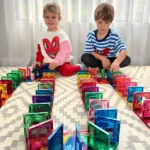 Magnetne kocke 73 delova 3D magnetne plocice - slika 4