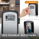 Sef za ključeve sa šifrom za apartmane i kratkoročni najam