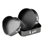 Set Kalupa za Torte – Krug, Kvadrat i Srce (3 Komada)